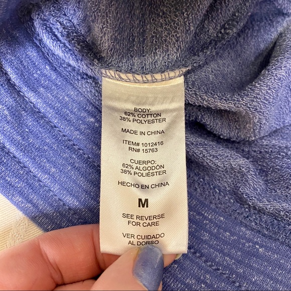 Champion Blue French Terry Joggers Sweatpants New - Picture 8 of 8